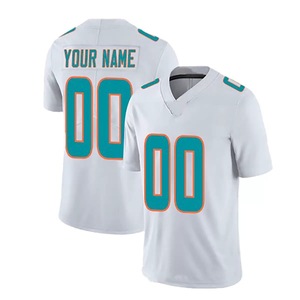 Vêtements de sport personnalisés en gros avec logo, numéro et nom d'équipe, maillot de rugby pour hommes, entraînement, rétro, vêtements de football américain - Product Image 5