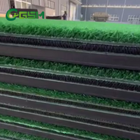 Tapis de golf 3D en gros, tapis de frappe en nylon 4 couches avec couche à ressorts 3D pour protection des poignets, simulateur intérieur/extérieur
