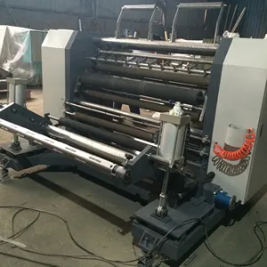 Fabrikant Full-Auto Mes Papier Plooien Machine Scheurende Rewinder