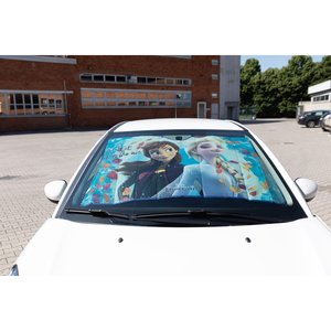 Parasole per auto Frozen II Elsa e Anna 130x70 cm Dis-ney girls - Product Image 2