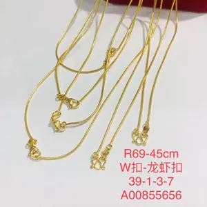 Necklaces For Women Xuping Dubai Gold Jewellery Designs 24k Chain Gold Necklace For Women Dubai New Gold Chains Design