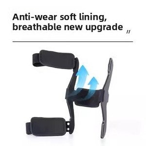 Attelle de genou réglable pour hyperextension, orthèse de soutien pour genou <span class=keywords><strong>recurvatum</strong></span>, immobilisateur de genou pour hémiplégie post-AVC - Product Image 4