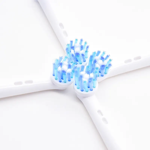 Têtes de brosse de rechange compatibles <span class=keywords><strong>Oral</strong></span>-<span class=keywords><strong>B</strong></span> pour brosse à dents électrique <span class=keywords><strong>Cross</strong></span> <span class=keywords><strong>Action</strong></span>, poils moyens, usage domestique et extérieur - Product Image 4