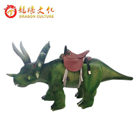 Manège animatronique dinosaure pour enfants, machine à chevaucher, scooter, dinosaures marcheurs, manèges animaux pour enfants pour centre commercial