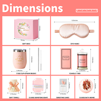 Cadeaux d'anniversaire très vendus pour femmes, ensembles de cadeaux d'anniversaire promotionnels multicolores assortis, cadeaux d'anniversaire tout-en-un
