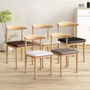 Kosten günstig Einfache Möbel Esstisch Stühle Nordic Esszimmers tuhl schwarzer Esszimmers tuhl