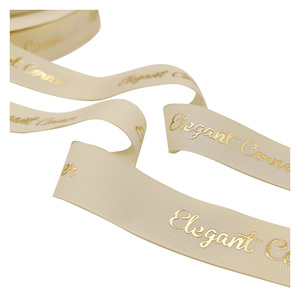Nastri in Grosgrain con Logo in Lamina d'Oro Personalizzato per Confezioni Regalo e Feste - Product Image 6