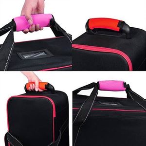 Funda Protectora para Asa de Maleta, Identificador de Equipaje, Correa de Neopreno Cómoda y Brillante con Etiqueta Oculta para Aeropuerto - Product Image 3