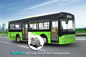 Compresor de aire silencioso sin aceite, decoración de reparación de automóviles, compresor de aire