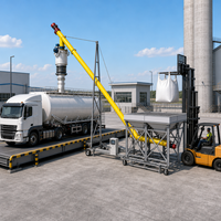 Machine de chargement mobile sans poussière pour camions-citernes à ciment, directement de l'usine