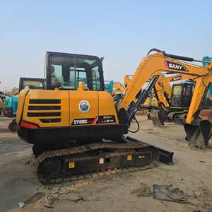 Excavadora Hidráulica SANY SY60 Usada de 6 Toneladas en Buen Estado, Excavadora SANY 60 Usada Disponible - Product Image 1
