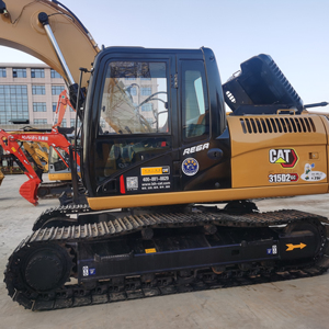Mini-excavatrice Caterpillar 315D2 de 15 tonnes, fabrication japonaise, machinerie hydraulique avec moteur Cummins, pompe Caterpillar, moteur PLC - Product Image 1