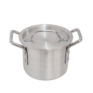 Set di Pentole in Alluminio Mini con Cestello 2QT-8QT, Attrezzatura da Cucina per Fornello a <span class=keywords><strong>Gas</strong></span> Stile Americano - Product Image 1