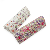 Boîte de lunettes de soleil pour femmes à la mode Sac à lunettes en cuir PU Étui à lunettes de soleil fait à la main