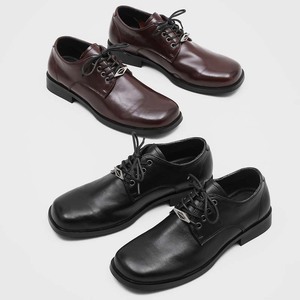 Nouvelle Arrivée 2026 – Chaussures Derby Décontractées Noires à Lacets pour Hommes, Style Britannique Vintage Sophistiqué, Idéales pour les Trajets Quotidien - Product Image 3
