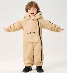 Matching <b>Baby</b> Ski <b>Suit</b> Sets Toddler <b>Snow</b> Bib Overalls Infant Warm Winter Down Coat Kids Hooded Jacket Newborn Snowsuit Ski Pants - Product Image 2
