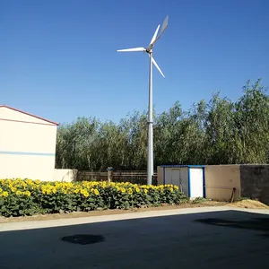 Éolienne 5kW pour le toit-terrasse prix énergie éolienne moulin à électricité turbine de générateur d'énergie 5kW 10kW 20kW 30kW