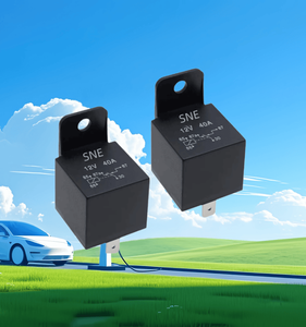 Autoido รีเลย์แม่เหล็กไฟฟ้าแบบปิดผนึกอัตโนมัติ, 12V 40A 4P วัสดุสัมผัส AgSno2 <span class=keywords><strong>SEV7</strong></span>ขนาดเล็ก - Product Image 3