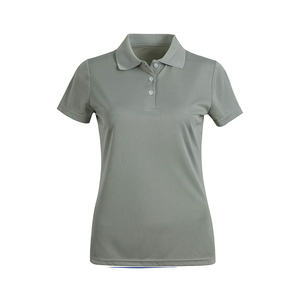 Camisa Casual de Color Sólido, Ajustada, Transpirable, Diseñada para Mujer, Manga Corta, Dobladillo a Medida, Mezcla de Algodón Premium, Tacto Suave - Product Image 1