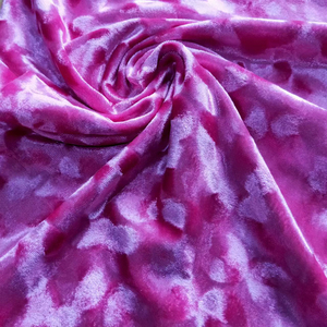 Henry New Ice Flower Velvet Diamond Velvet Poliéster Amoníaco Tejido de terciopelo tejido elástico para decoración de ropa - Product Image 5