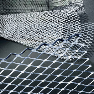 Maille de diamant haute résistance, plaque de maille galvanisée, métal expansé utilisé pour le plâtrage de bâtiments - Product Image 3