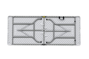 <span class=keywords><strong>Precio</strong></span> barato Ventaja Plegable Rectangular Blanco 180cm Plástico 6 pies <span class=keywords><strong>Mesa</strong></span> plegable <span class=keywords><strong>de</strong></span> plástico - Product Image 4