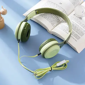 制造商批发有线耳塞完美声音游戏耳机和男女耳机