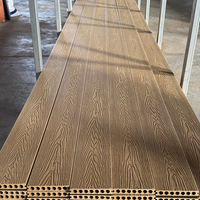 Plancher extérieur en WPC imitation bois 3D 146x23mm