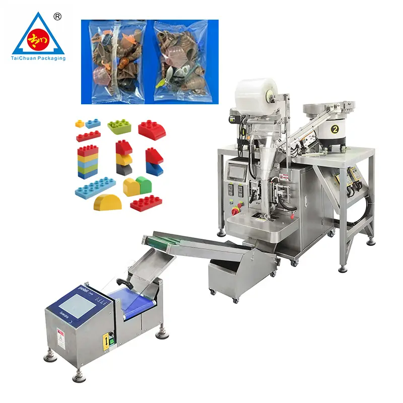automatic feeding children toys blocks toy bricks tablet counting and packing machine parts