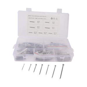Joihui Safety <b>Pins</b> 460Pcs 7 Sizes 304 Stainless Steel Cotter <b>Pin</b> General Use - Product Image 1