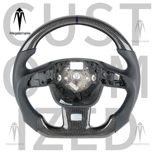 Volante de Fibra de Carbono LED para Skoda <span class=keywords><strong>Octavia</strong></span> RS, Skoda Yeti, Kodiak, Fabia RS - Product Image 1
