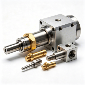 High Precision CNC Turned Milled Metal Components Custom Machining Stainless Steel Brass Aluminum Alloy Parts For Industrial - Product Image 4