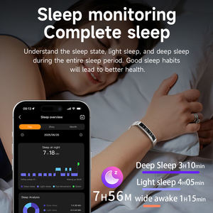 Bracelet intelligent ultra-fin B3 2026, moniteur d'activité à écran incurvé avec suivi du rythme cardiaque et du sommeil, pour hommes et femmes - Product Image 2