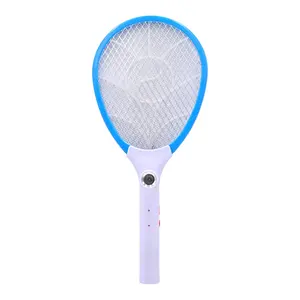 Factory Customized Design Rechargeable Mosquito Swatter Bug Zapper Fly Swatter With LED Light