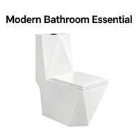 Ensemble WC monobloc en céramique pour salle de bain, à poser au sol, avec lavabo et toilettes, vente en gros