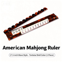 Organisateur de Mahjong Portable et Pliable 3-en-1 (Organise, Empile, Retient les Tuiles) pour 4 Joueurs. Utilisation en voyage, en extérieur et à la maison