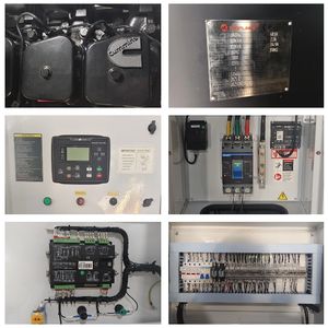 Gerador de 115kva de Guangzhou, Planta Elétrica de 92kw, Motor 6BT5.9-G2, Tipo Silencioso, Geradores Trifásicos como Backup em Emergências - Product Image 5