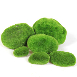 Boule de mousse écologique de style moderne <span class=keywords><strong>Marimo</strong></span> 220v en stock Décoration et accessoire d'aquarium artificiel en plastique - Product Image 3