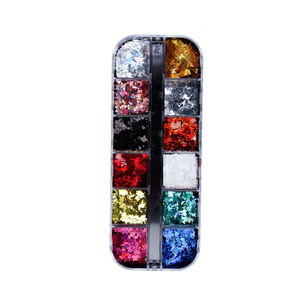 3D Ins Internet Celebridade Nail Art Brilhante Sete Cores Borboleta Glitter Fantasia Fada DIY Decorações 3D Nail Art Decorações - Product Image 5