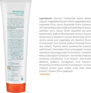 Himalaya Botanique Simply Mint Flavor <strong>Toothpaste</strong> 4 Pack 5.29 oz Fluoride <strong>Free</strong> No Artificial Flavors <strong>SLS</strong> Cruelty <strong>Free</strong> Whitening - Product Image 1