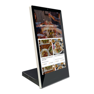Visgn Máy tính để bàn cảm ứng kiosk 15.6 18.5 21.5 inch cảm ứng điện dung tự đặt hàng Menu hiển thị kích thước nhỏ LCD màn hình hiển thị - Product Image 3