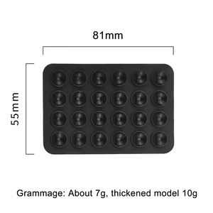 Capa de Telefone Móvel Portátil de Silicone Adesiva à Prova de Choque com Ventosa Antiderrapante Design em Cor Pura para & para - Product Image 4