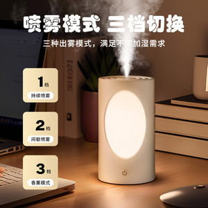 Sáng Tạo cây lỗ đêm đèn siêu âm độ ẩm USB phòng ngủ di động thanh lọc không khí hương liệu tinh dầu khuếch tán - Product Image 5