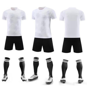 Großhandel Mesh V-Ausschnitt Kurzarm Fußball-Teamuniform für Männer Frauen Kinder Erwachsene Wettkampf Training - Product Image 1