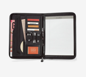Portafolio Ejecutivo Personalizado con Cierre, de Cuero PU, Organizador de 30 Páginas, Regalo Promocional Corporativo - Product Image 4