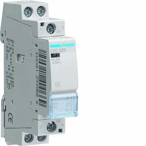 ESC225 personnalisable avec contacteur éco Hagers 2 NO 230 V AC 25 A module 1 DIN - Product Image 1