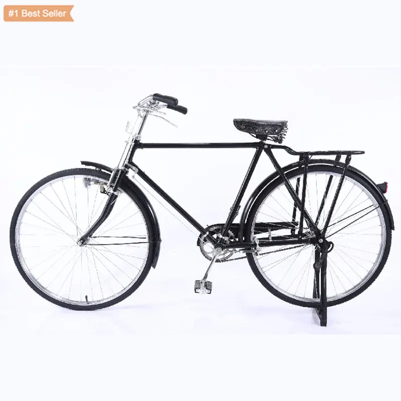 Istaride 2022 Wholesale 26 Inch Best Road Bicycle For Adult Portable High Carbon Steel Double Seat Retro City Bike