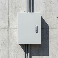 Boîtier de distribution électrique en acier SH CE RoHS IP65 1,5 mm, en métal galvanisé, fabriqué en usine depuis 2004, 40 000 pièces par mois
