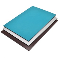 Panneaux ACP couleur unie 3mm 4mm, bardage en aluminium, panneaux composites en aluminium revêtus PE/PVDF, solutions de bardage intérieur et extérieur