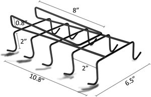 Kim loại <span class=keywords><strong>Mug</strong></span> lưu trữ móc áo cốc cà phê hiển thị đứng dưới tủ - Product Image 2